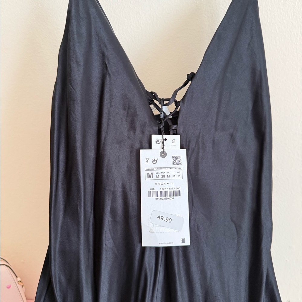 Zara Black Maxi Dress - Picture 2 of 4